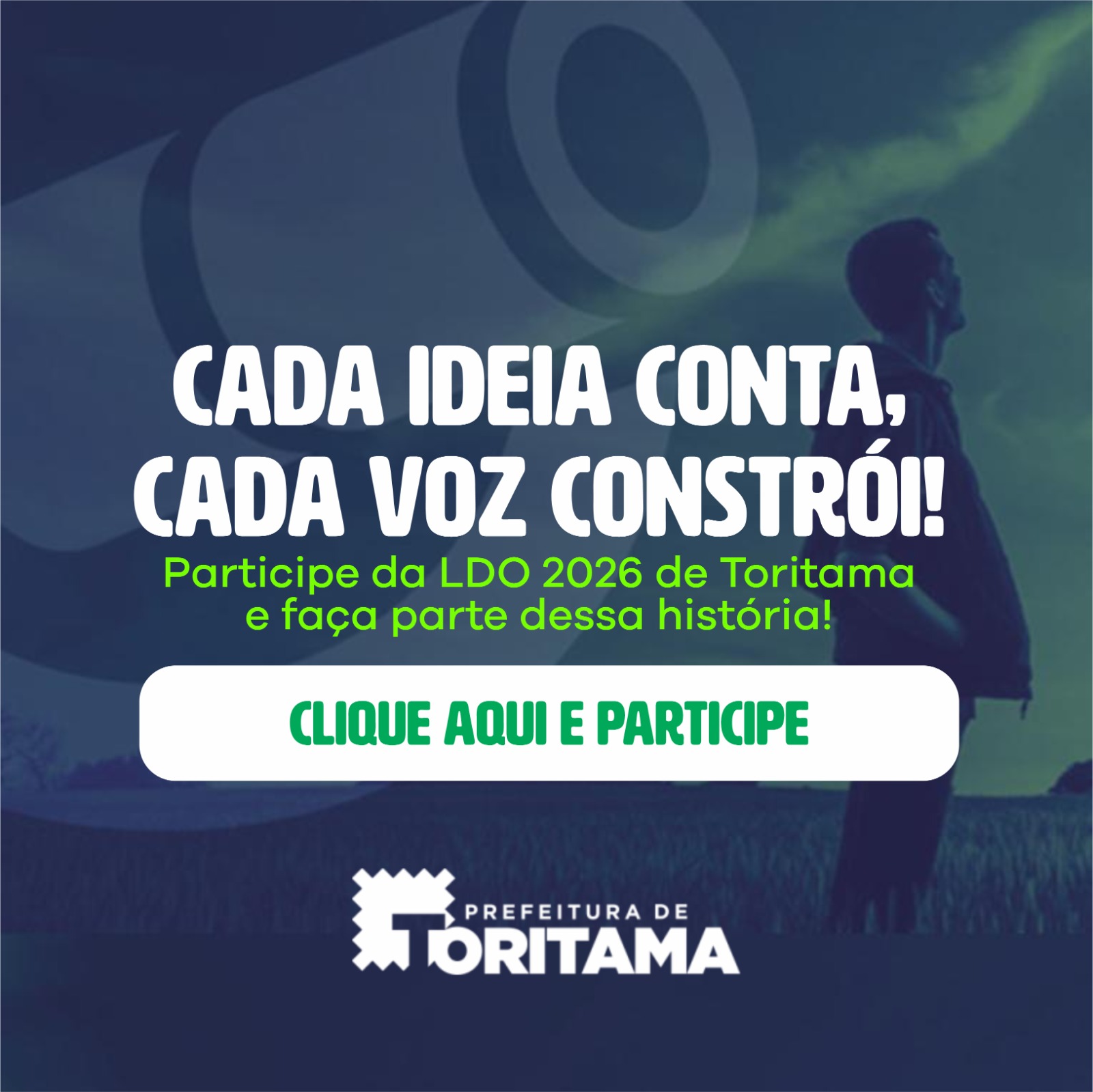 Orçamento Participativo: Juntos construímos uma Toritama mais desenvolvida!